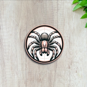 Cute Hunstman Spider Sticker | Realistic Spider Sticker | Arachnid Sticker