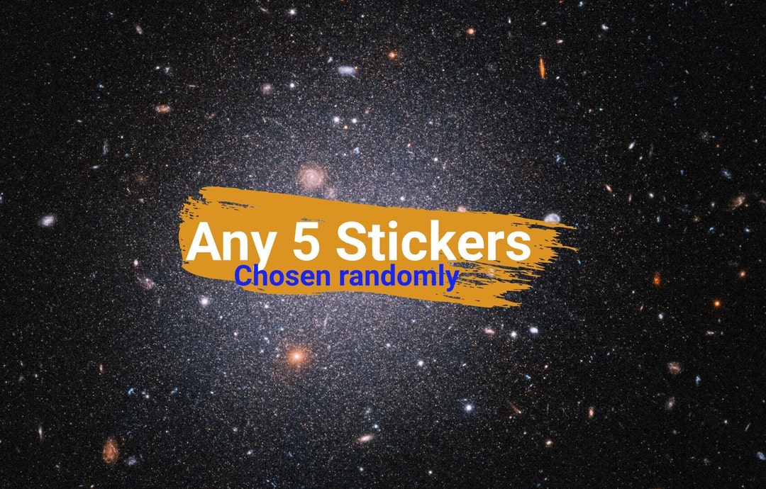 Sticker Pack, Randomly Chosen Variety Sticker Pack - Etsy