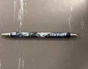 Colorful Ballpoint Pens with Name Personalization