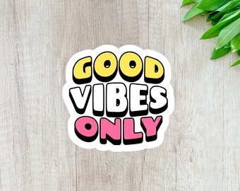 Sticker for Water Bottle Water Resistant Sticker Cute Sticker for Notebook Fun Sticker Gift for Her Motivational Sticker Inspirational Quote