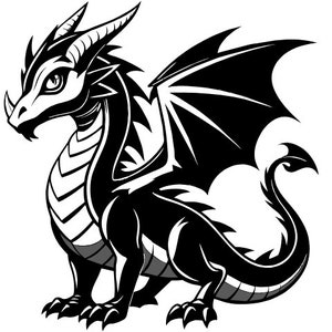 Smok SVG PNG