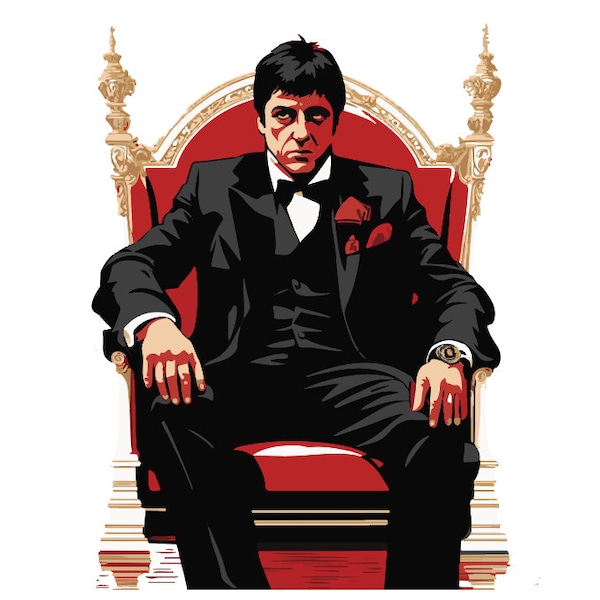 Scarface SVG PNG