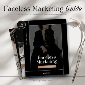 Faceless Brand, Faceless Marketing Guide, Social Media Marketing Ebook, Faceless Content Guide, Faceless Branding, INSTANT DOWNLOAD- TMCO19