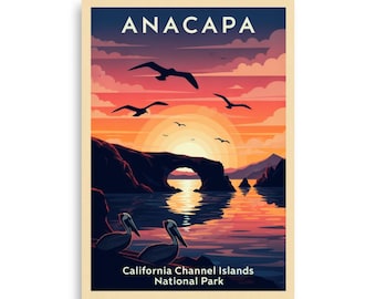 Wyspa Anacapa, Kalifornia, Park Narodowy Wysp Normandzkich V03
