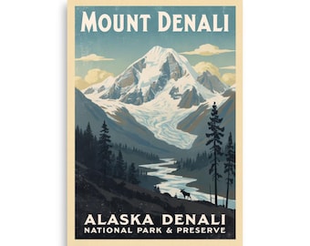 Monte Denali - Alaska Parque Nacional y Reserva Denali V01