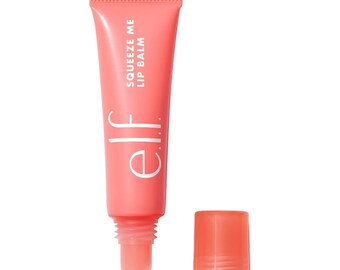 Squeeze Me Lip Balm Moisturizing Lip Balm For A Sheer Tint Of Color Infused With Hyaluronic Acid Vegan  Cruelty free Strawberry