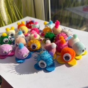 Quiet Critters | Classroom Management Desk Companion | Pompom Creatures | Student incentives | Homeschooling | Classroom Decoration