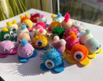Quiet Critters | Classroom Management Desk Companion | Pompom Creatures | Student incentives | Homeschooling | Classroom Decoration