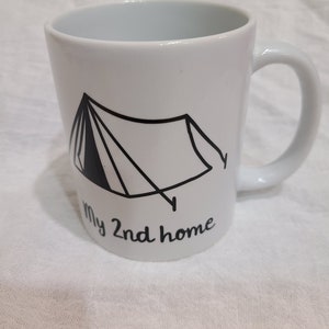 Tienda de campaña, camping, café, taza de café, taza, hogar, casa