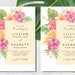 Hawaii Wedding Invitation Template, Printable Tropical Wedding Instant ...