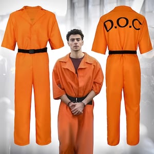 ロサンゼルス州立刑務所・囚人用？デニムカバーオール Prison jumpsuit
