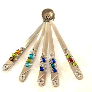 Olive Spoon, Kitchen gadgets, Olive, Martini, Stainless, Kitchen, Serving Pieces, Entertaining, gift for her, christmas gift, hostess gift