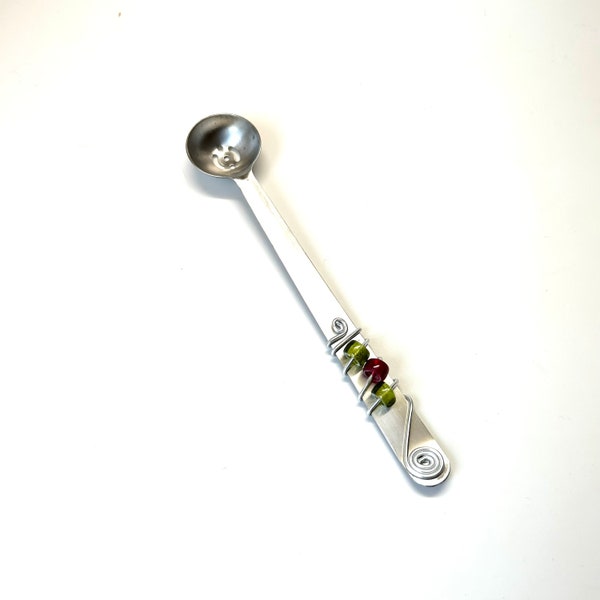 Olive Spoon, Kitchen gadgets, Olive, Martini, Stainless, Kitchen, Serving Pieces, Entertaining, gift for her, christmas gift, hostess gift