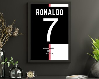 Cristiano Ronaldo Poster Juventus