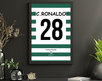 Cristiano Ronaldo Poster Sporting CP