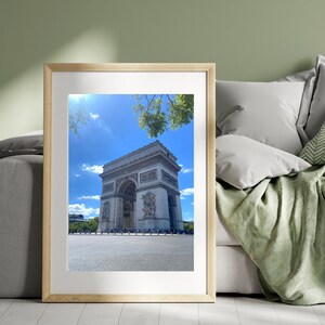 Arc de Triomphe Travel Photo Paris - Digital Download