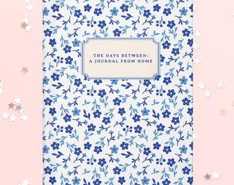 Notitieboekje militaire echtgenoot, implementatiegeschenken, cadeau lange afstand, herinneringsboekjournaal, The Days Between A Journal From Home, Mil Kid TDY Gift