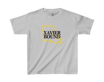 Xavier Bound, grijs T-shirt voor kinderen