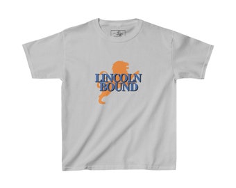 Lincoln University Lions Bound, T-shirt gris enfant