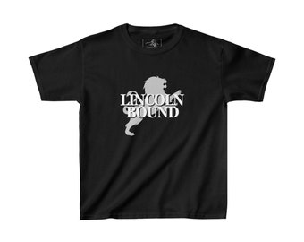 Lincoln University Lions Bound, Kids Black T-Shirt
