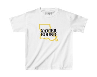 Xavier Bound, wit T-shirt voor kinderen