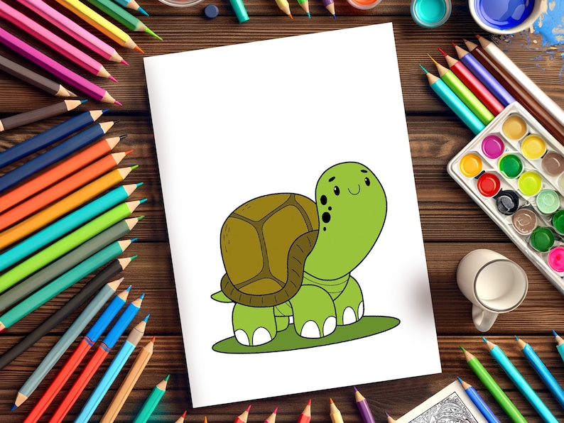 Animal Coloring Pages for Preschoolers