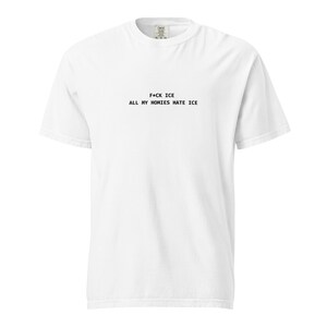All my homies hate ice - heavyweight t-shirt (unisex)