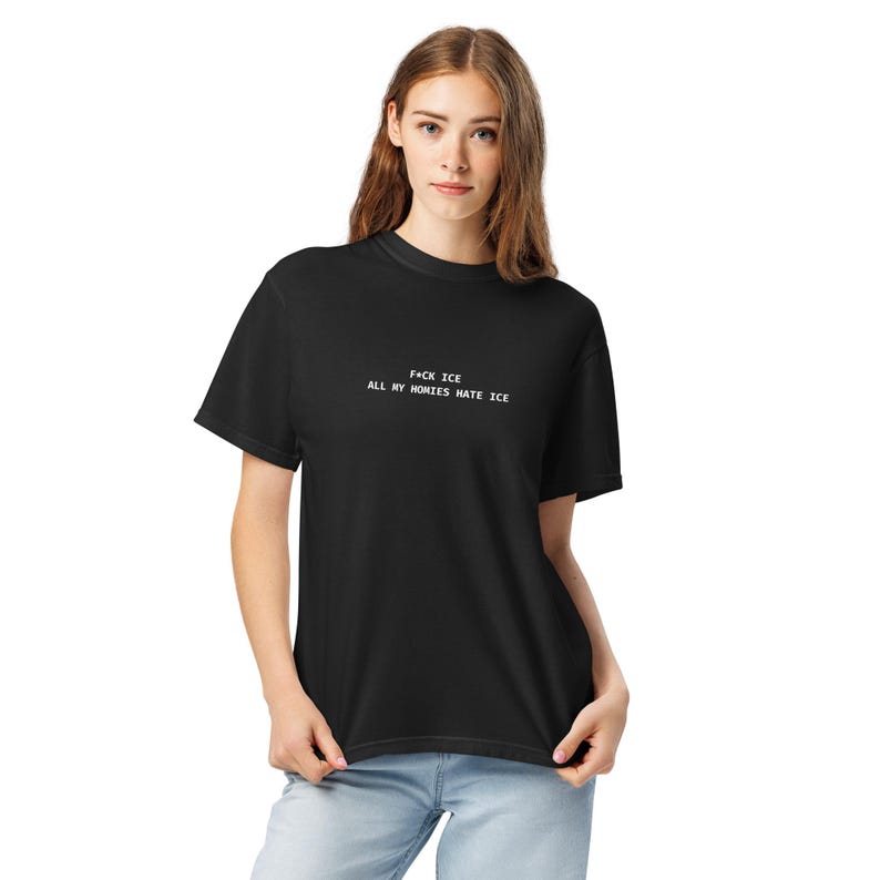 All my homies hate ice - heavyweight t-shirt (unisex)