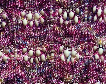 Easy Chunky Knit Lace Shawl Beginner Knitting Pattern