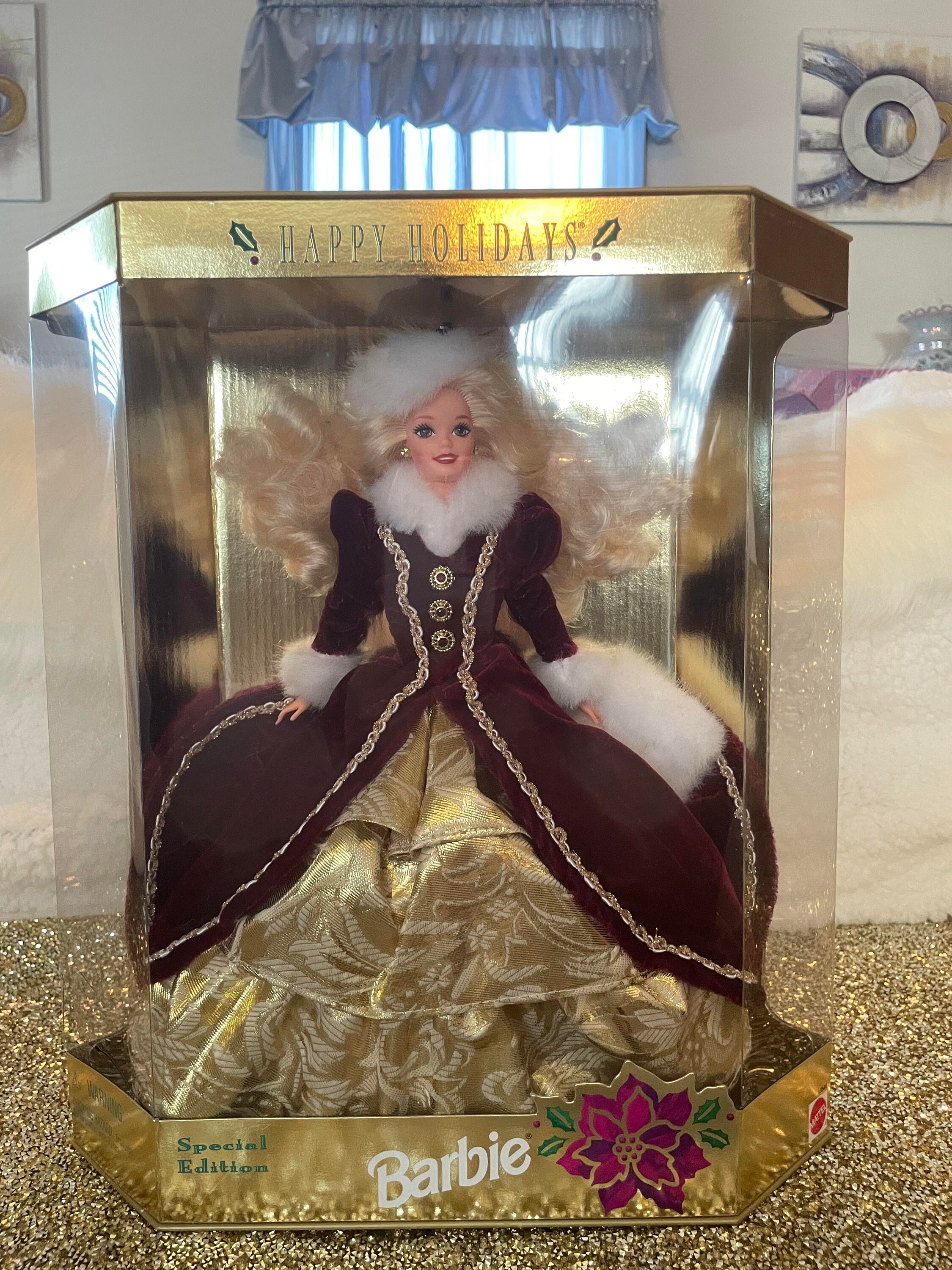 1996 Holiday Barbie - Etsy