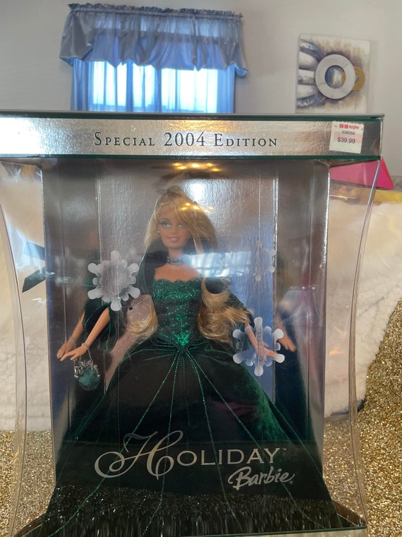 Collectible 2004 Happy Holiday Barbie NIB Mint - Etsy
