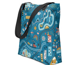 Little town Tote bag
