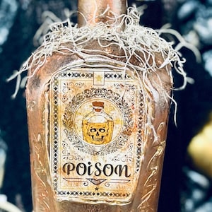 assorted extra large glass potion bottle