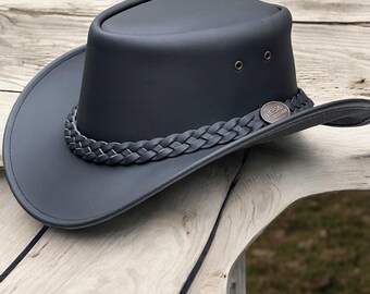 EL RODEO カウボーイハットアンティーク レザーハット メキシコ製 EL RODEO カウボーイハットアンティーク レザーハット メキシコ製