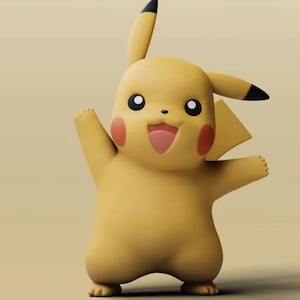 Pikachu 3D - STL File | LIMITED EDITION - Instant Download