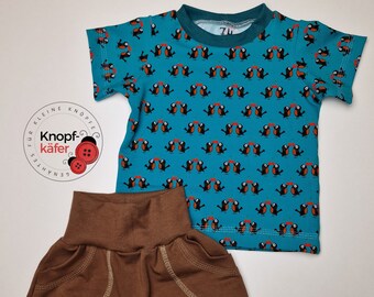 Mix & Match! Sommerliches Set aus T-Shirt und Pumphose