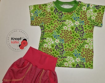 Mix & Match! Sommerliches Set aus T-Shirt und Pumphose