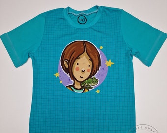 T-shirt avec Anna-Lena et Caspar de "L'École des Animaux Magiques"