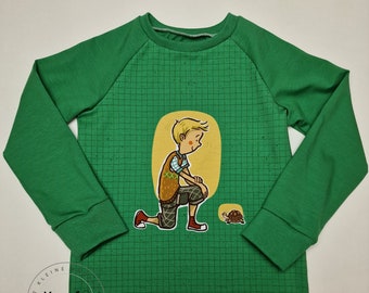 Raglan-Langarmshirt für Kinder mit Benni und Henrietta von "die Schule der magischen Tiere"