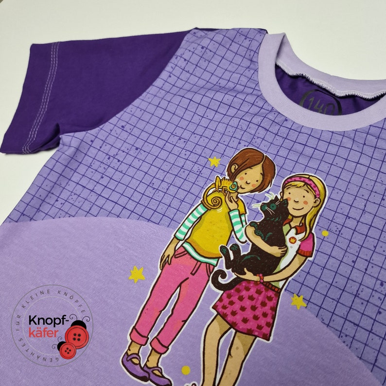 T-Shirt mit Anna-Lena und Helene von die Schule der magischen Tiere Bild 4