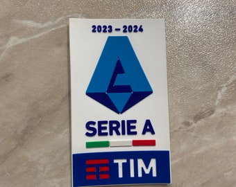 Toppa patch badge serie a 2023 2024 ufficiale lega