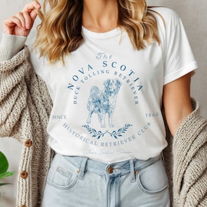 TOLLER Vintage Dog Shirt  | Vintage Dog Sweater, Novascotia Duck Tolling Retriever Sweatshirt, Dog Mom Gift, Toller Shirt, Toller gift