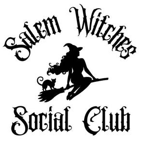 Salem Witch Social Club Svg, Salem Svg, Halloween Svg, Dark Coquette Svg, Salem 1692 Svg, Digital Download, Svg File, Cricut Svg