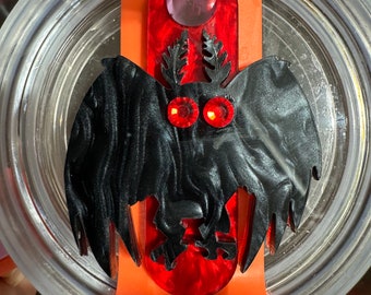 Adorno para vaso Mothman Cryptid H2O