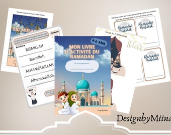 Ramadan-Livre d'activités en français 4-6 ans