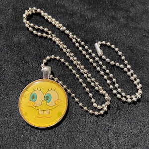 Sponge Bob Ball Chain 22” Necklace
