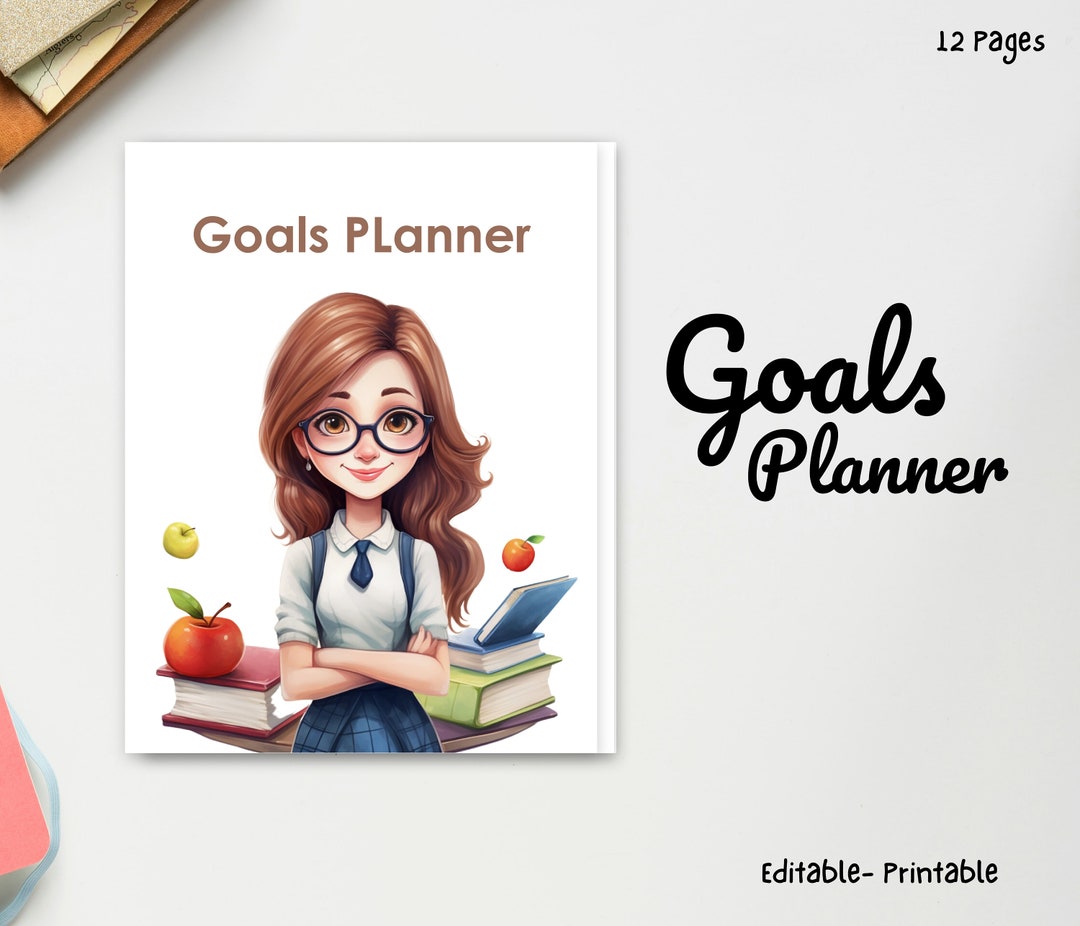 Goal Planner BUNDLE, 2024 Goals Tracker, SMART Goal Setting Kit, New ...