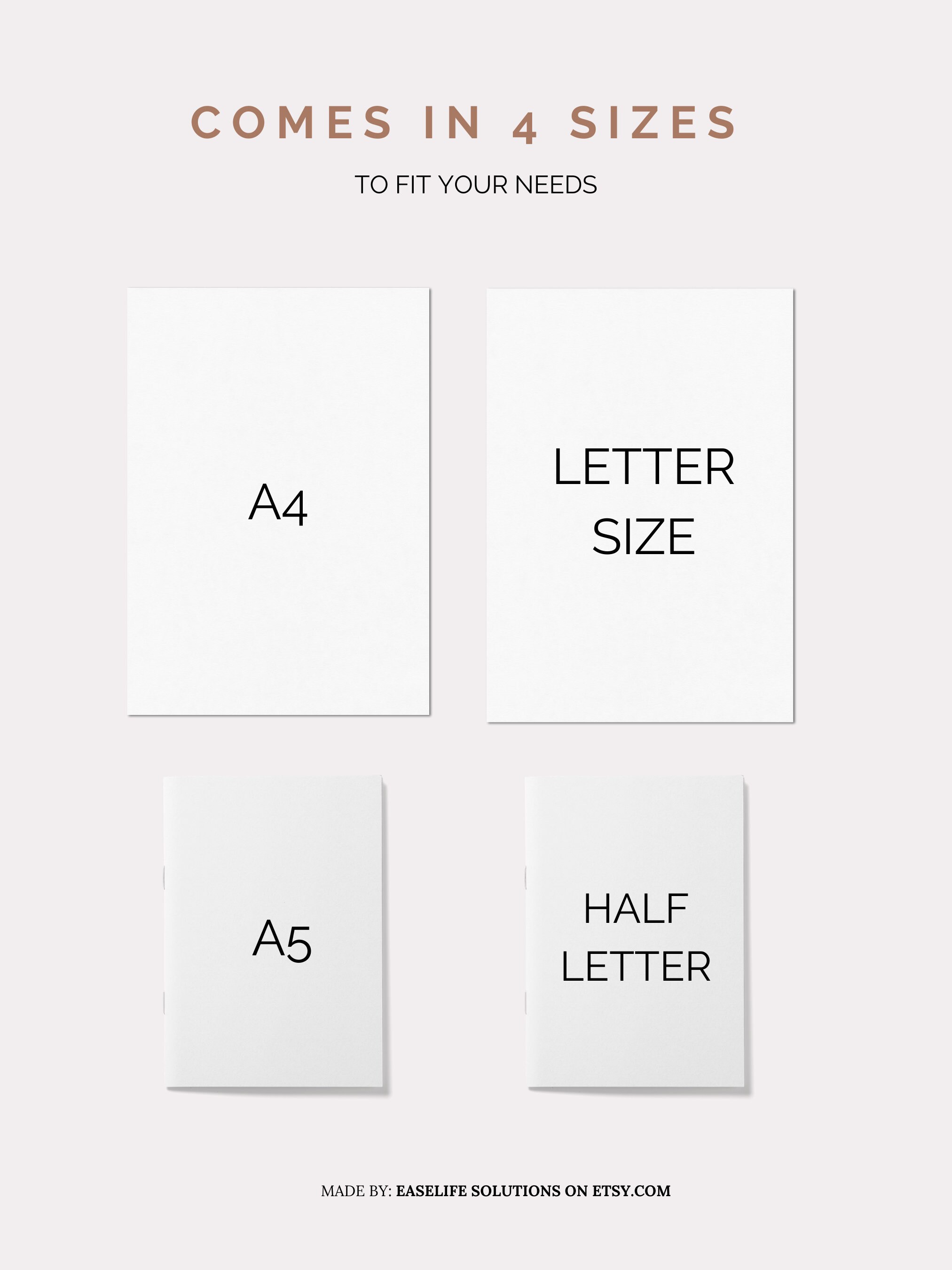 Daily Planner, Printable 7 Day Planner, Weekly Planner, Hourly Planner ...