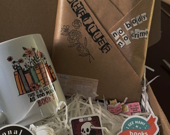 Appuntamento al buio con una scatola di libri, mistero, libro romantico, regalo, accogliente scatola per lettori BookTok, pacchetto libro a sorpresa, regalo per amanti dei libri per lei