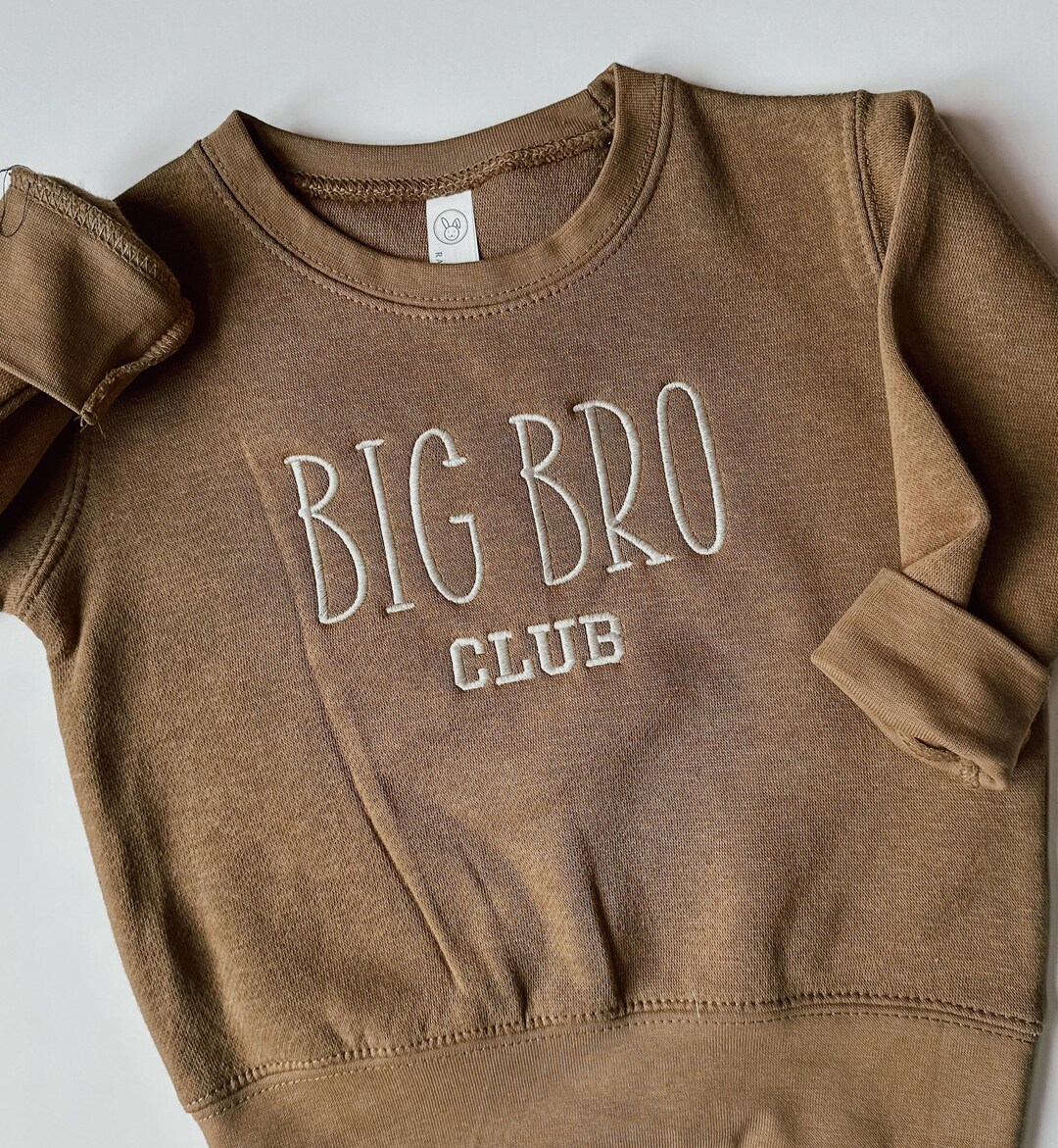 Bits and Bows Big Bro Sweatshirt-Blue
